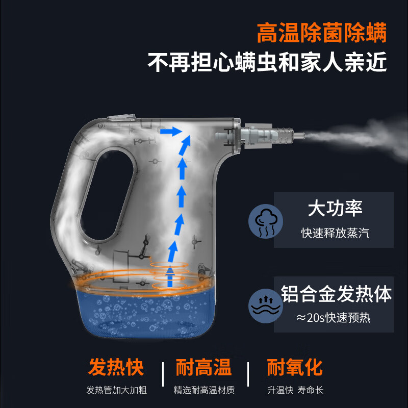 He Jiagong high temperature and high pressure steam cleaning machine household small kitchen air conditioner household appliances range hood cleaning machine disinfection machine new flagship multi-functional steam cleaning machine