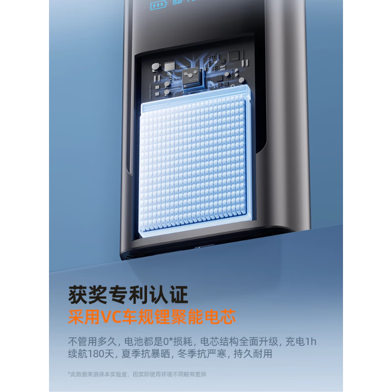 Car air pump, car electric car, tire pressure gauge, portable new air pump, three-use model, wired and wireless dual-use, power bank, preset tire pressure, storage bag