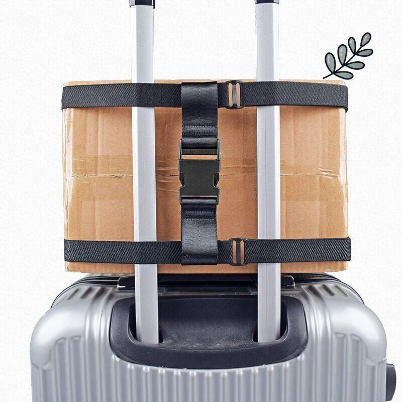 JAJALIN elastic packing strap suitcase trolley strapping strap checked strapping strap travel strapping strap orange