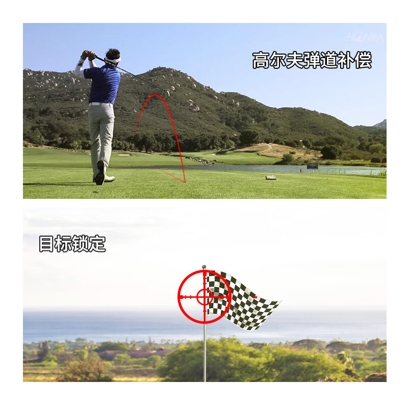 Shendawei rangefinder telescope outdoor golf high-precision laser electronic ruler anti-shake 6 times magnification SW-M700