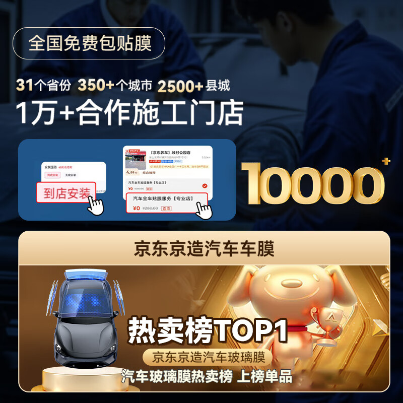 Made in Tokyo, the whole car glass window film (sedan model - dark) car cover, sun protection, heat insulation, explosion-proof, sun protection, privacy blocking, purple and infrared rays, clear and translucent car glass film