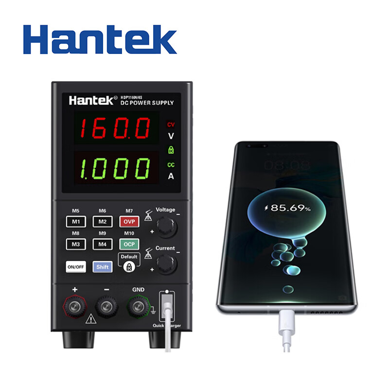 Hantek DC regulated switching power supply multi-channel CNC storage RS232 HDP180V8S (220V/110V) 1CH