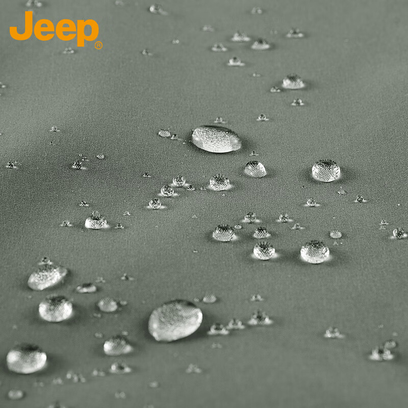 JEEP Jacket Men's Autumn and Winter Three-in-One Charge Top Warm Windproof Polar Fleece Men's Morandi Gray XL