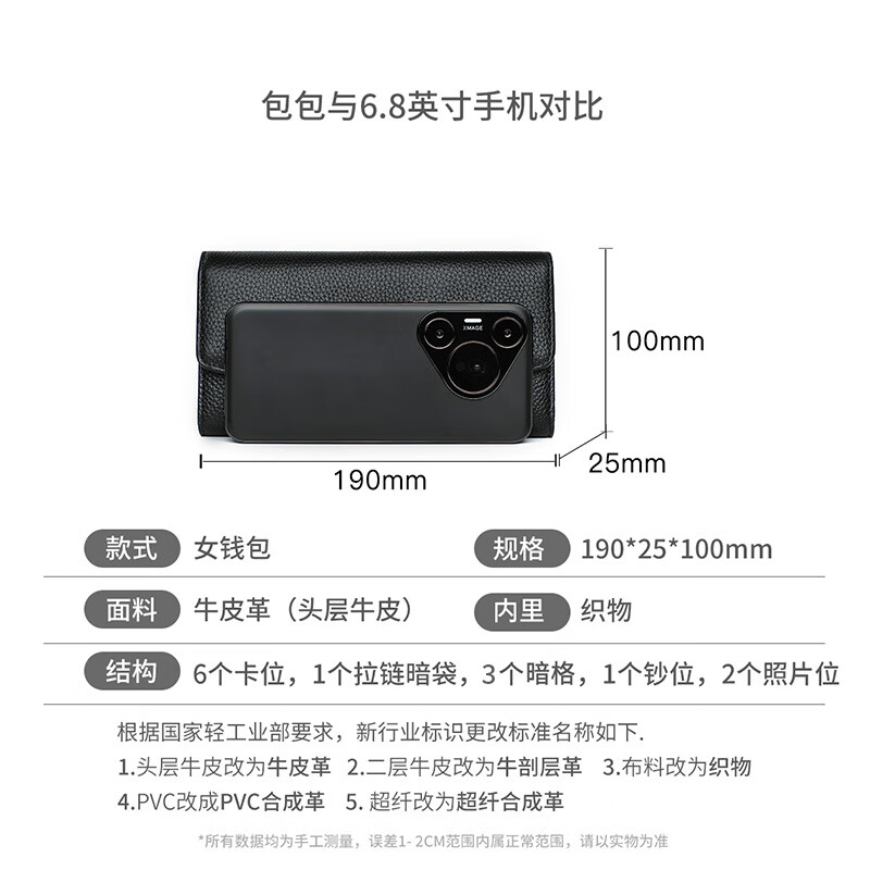 Crocodile shirt New Year's gift first-layer cowhide ticket holder women's long three-fold large-capacity wallet card holder birthday