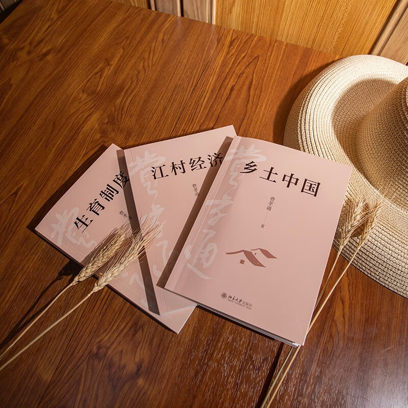 Fei Xiaotong's sociology classic (set of 3 books) Rural China + Village Economy + Fertility System Fei Xiaotong's foundational work on sociology Recommended reading course for middle school students