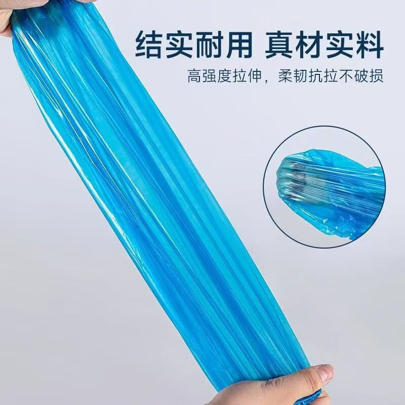 Cleaning artifact disposable sleeves thickened waterproof kitchen oil-proof work sleeves for women white blue disposable sleeves 100 pieces