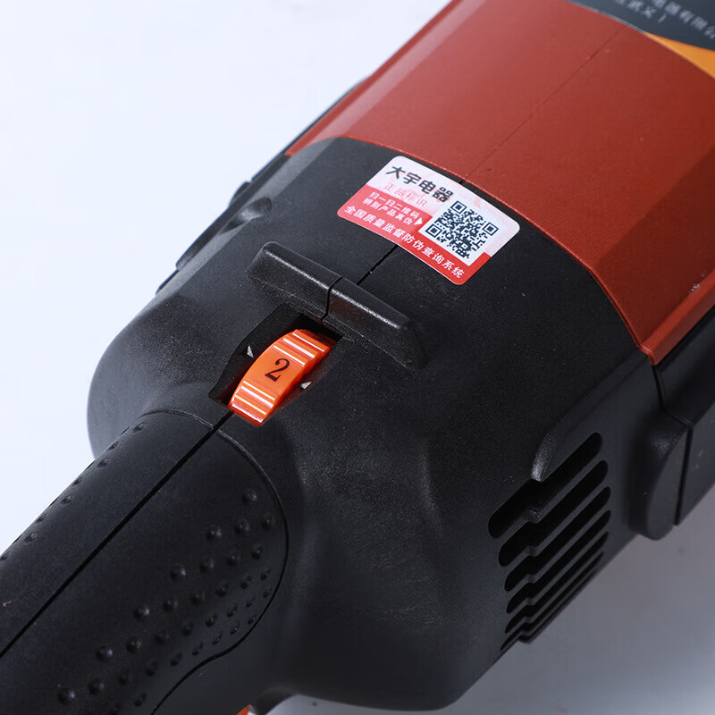 6-stage variable speed straight grinder, handheld straight grinder, industrial-grade high-power grinding and polishing machine, straight grinder 1600W fixed speed, free 2 sets of carbon brushes