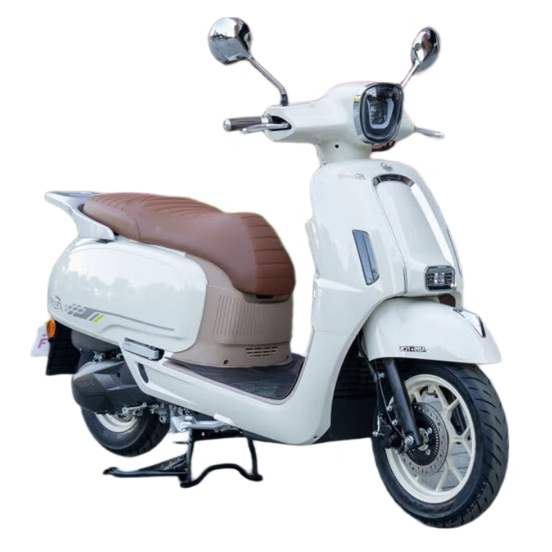 Flying Eagle F150 pedal retro fuel motorcycle fuel-saving commuter ABS+TCS pearl white supreme version 26 models