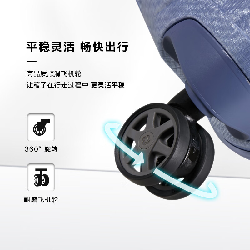 Samsonite Luggage 30-inch Trolley Case Lightweight Shell Case Travel Bag CS2 Lavender Purple Coded Boarding Case