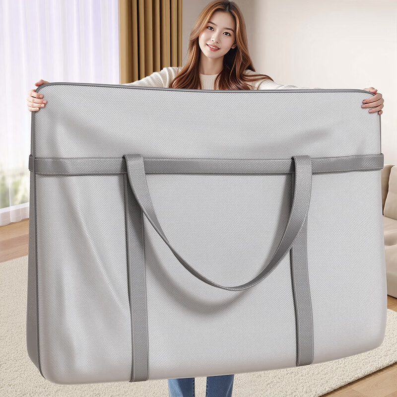 Jiebaina Moving Packing Bag Large Capacity Household Clothes and Quilts Storage Bag Thickened Clothes and Quilts Luggage Organizing Bag Upgraded Thickening - Extra Large Strong and Durable