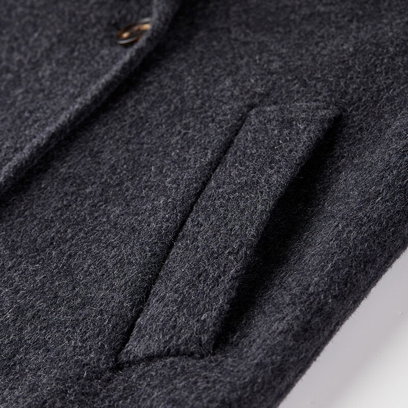 Shandubila wool thickened warm woolen coat for women winter women's small medium and long commuting double-sided woolen coat