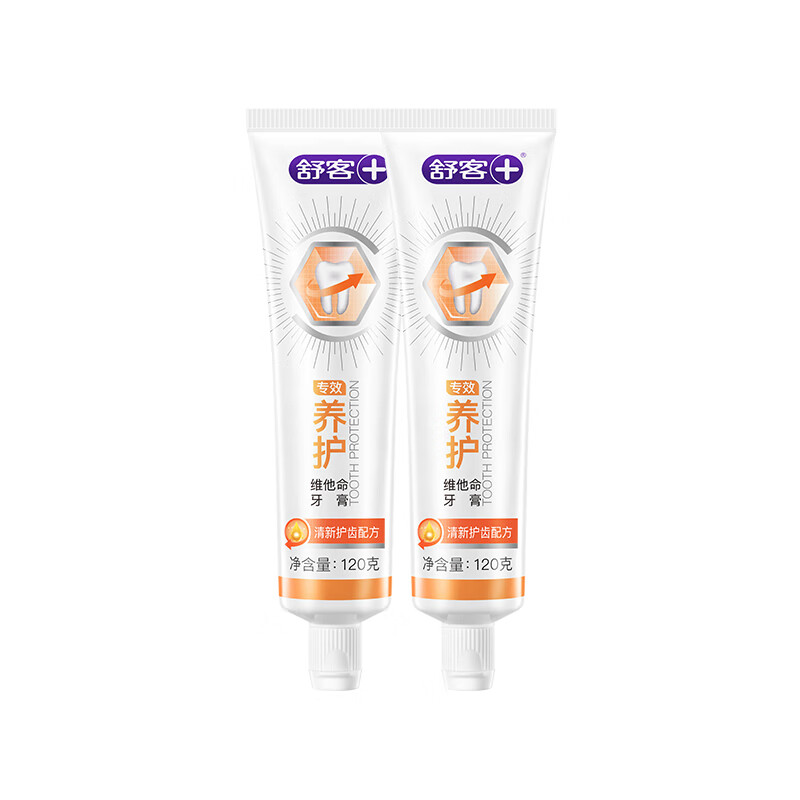 Shuke choose 4 pieces Shuke toothpaste contains fluoride, whitens and removes yellowing, freshens breath, official genuine product for women and men, vitamin maintenance 120g