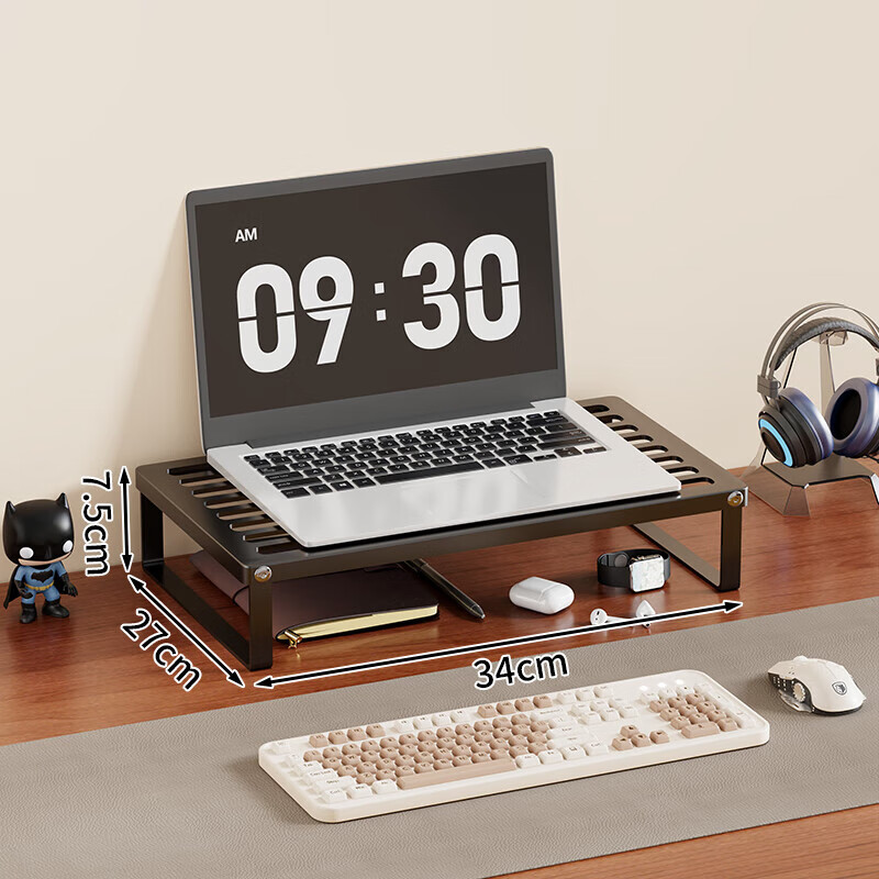 Bahainiao computer stand cooling barbecue grill game notebook stand screen elevated metal suspended bracket hollow
