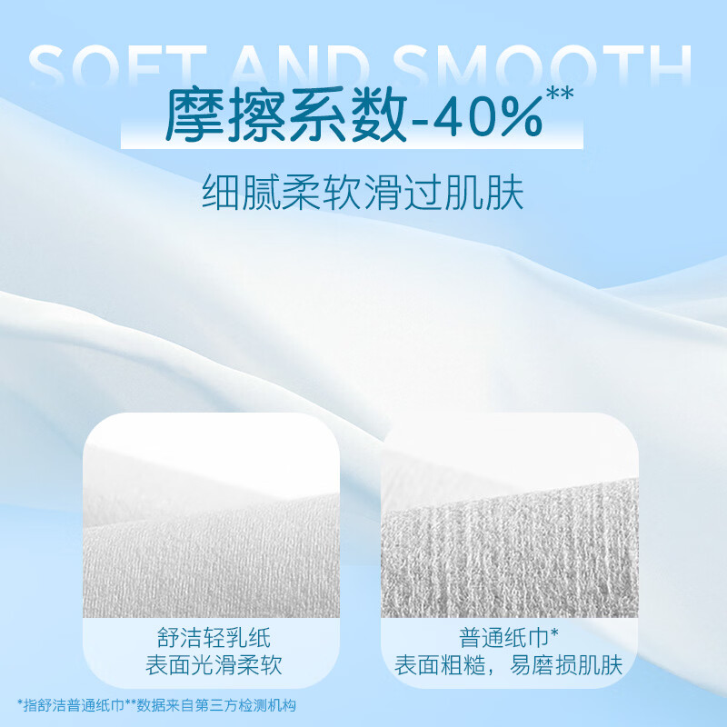 Kleenex light milk paper 4-layer 100-pack * 3 packs of moisturizing paper baby cloud soft tissue cream paper search term napkin