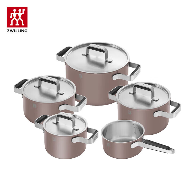 ZWILLING PURE series purple pot set 5 pieces