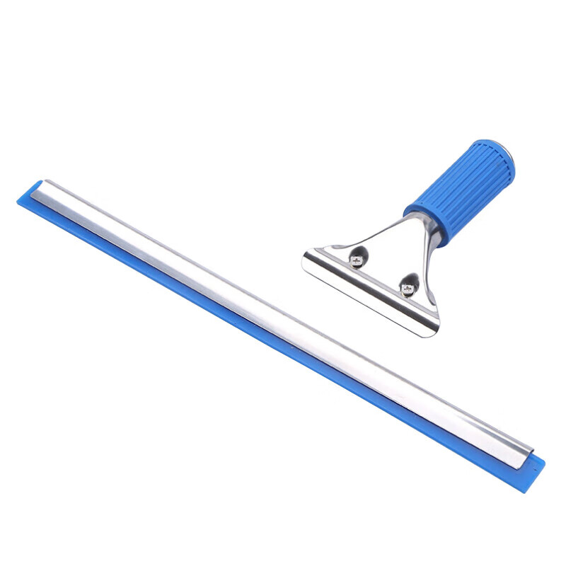 Kimslow KSL164 stainless steel glass scraper 40cm glass cleaner window scraper wiper cleaning tool window cleaner tile floor scraper