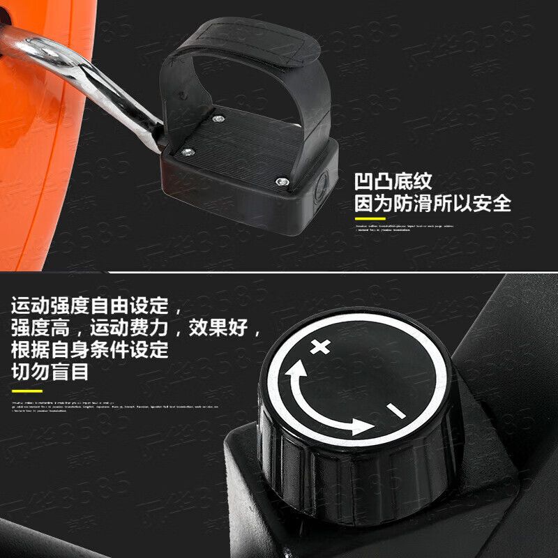 Spinning bike foldable home exercise bike bicycle webbing bike indoor exercise bike exercisebike orange