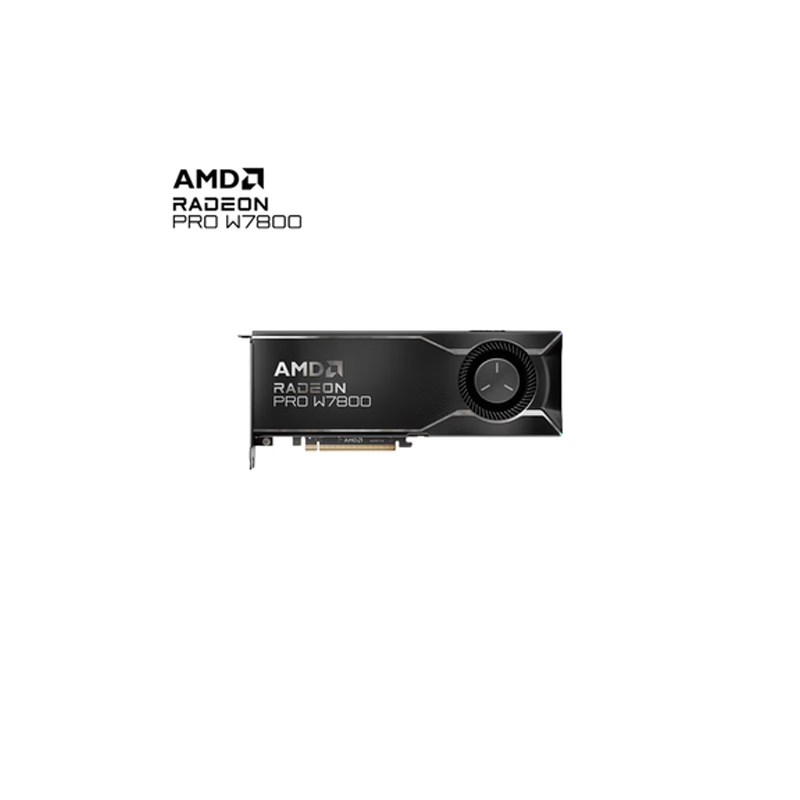 AMDRadeon PRO W7800 32GB GDDR6 professional graphics card RDNA 3 architecture