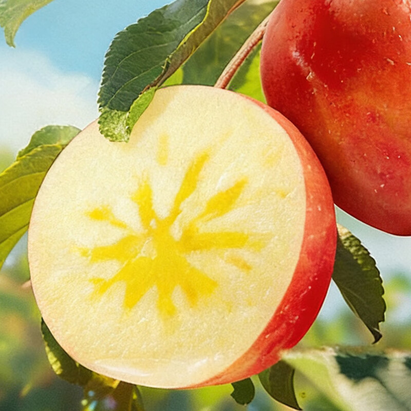 Jingxiansheng Desert Gobi 18 Aksu apples 8 pounds, single fruit 230g, also delivered during the Spring Festival