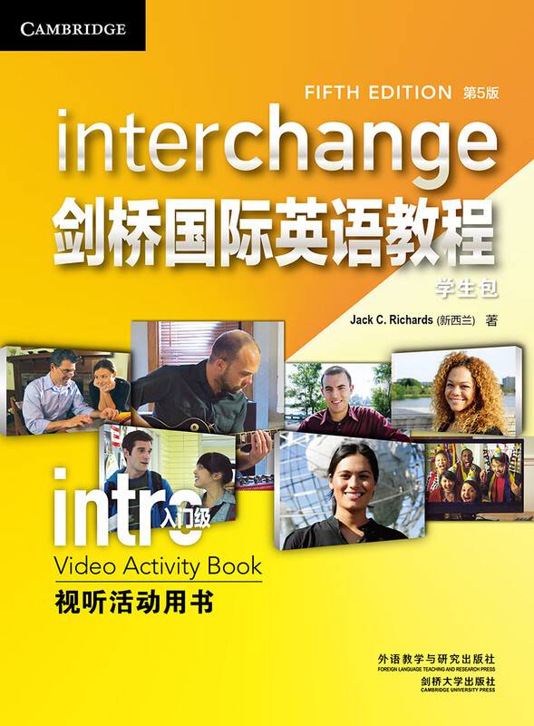 Cambridge International English Courses for Entry Level Student Pack (5th edition, set of 4 volumes in total, click-to-read version, with 4 CDs) student book + exercise book + audio-visual activity book + vocabulary and idioms manual