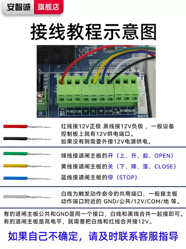 XMSJ smart gate machine remote control receiving module access control swing gate external external wireless long-distance remote control switch 12V24V black receiver + 4 2210 remote controls M433