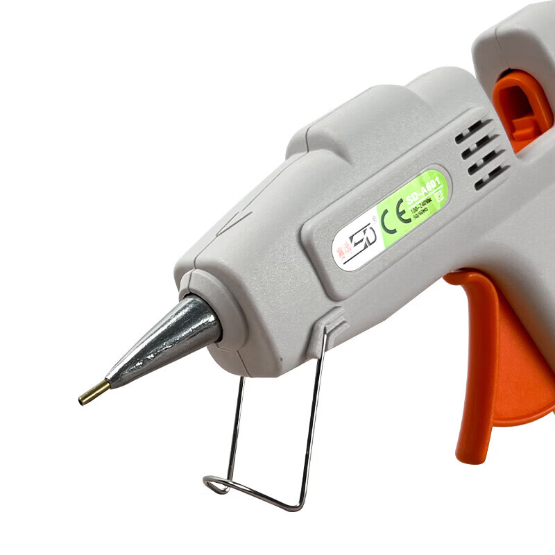 20W hot melt glue gun with thin head and extended caliber 1.0mm for household handmade DIY jewelry pasting thin adhesive strips Saide-20W small glue gun (thin mouth)