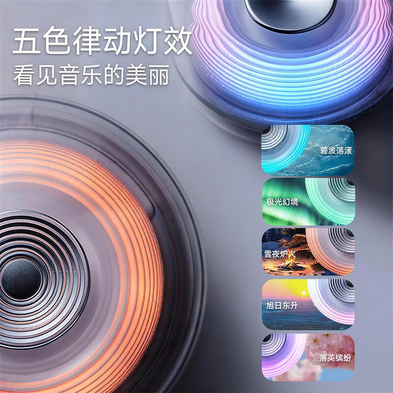 Harman Kardon Music Crystal 5th Generation Streamer Edition Bluetooth Speaker Computer Desktop Home Art Home Audio Esports Game Speaker New Year’s Gift Recommendation Crystal 5