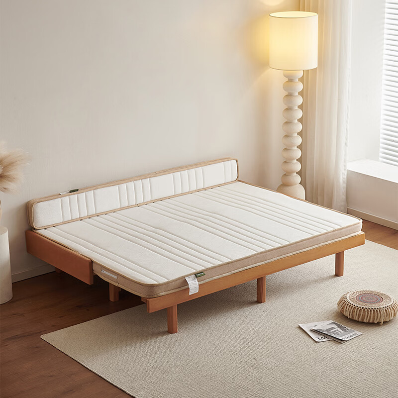 Miwu bedroom small space artifact all solid wood beech sliding bed beech sliding bed 1500mm*2000mm