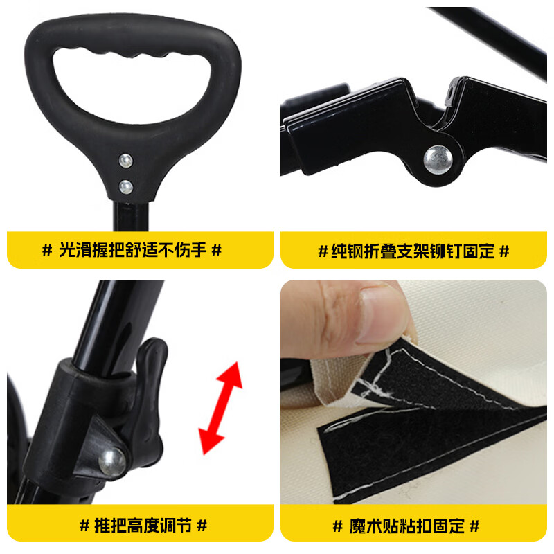 40,000 kilometers camper outdoor foldable cart camping car picnic car trailer camping hand-operated stall cart