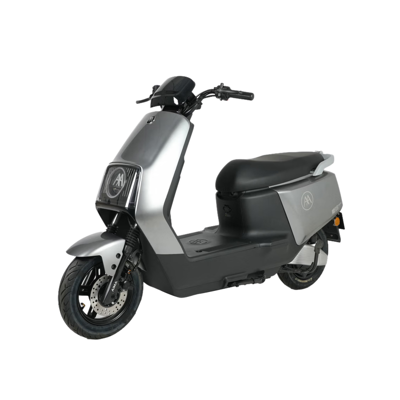 Emma electric motorcycle, Phaeton, long battery life, high power, intelligent APP control, 72V battery, lightweight, high-speed battery car, big brand, extremely cool Emma electric car, electric motorcycle, polar gray