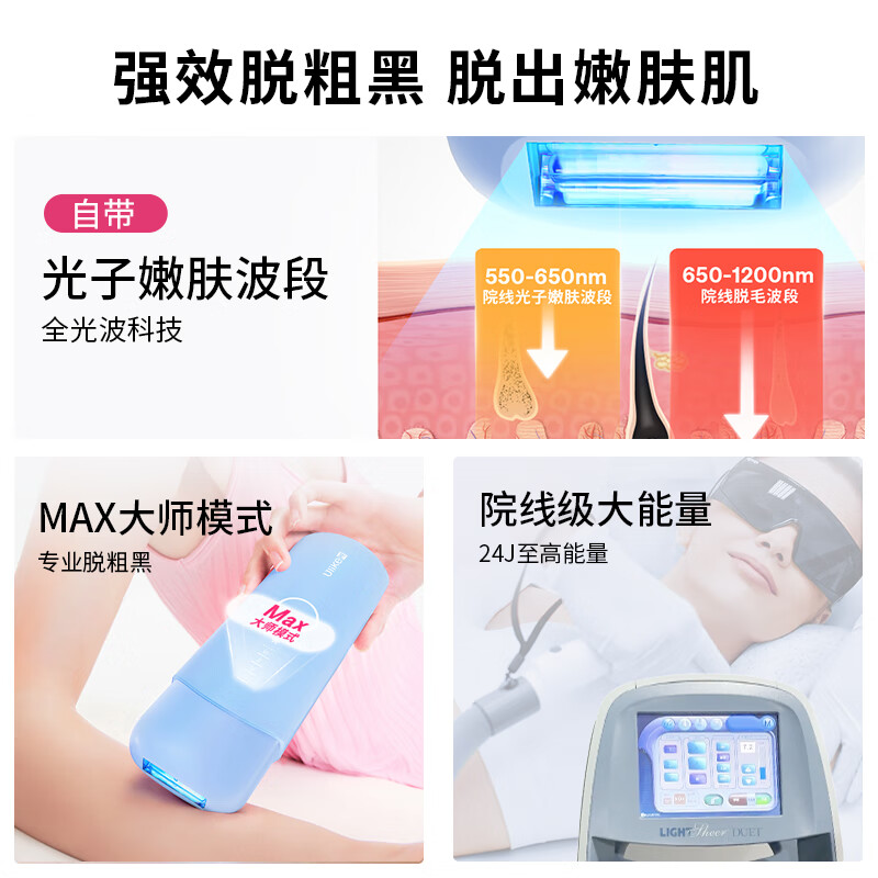 UlikeME wet hair removal without price increase, national subsidy 15% sapphire freezing point hair removal device for girls private parts shaver, full body shaver, college student gives girlfriend birthday gift