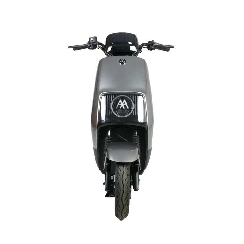 Emma electric motorcycle, Phaeton, long battery life, high power, intelligent APP control, 72V battery, lightweight, high-speed battery car, big brand, extremely cool Emma electric car, electric motorcycle, polar gray