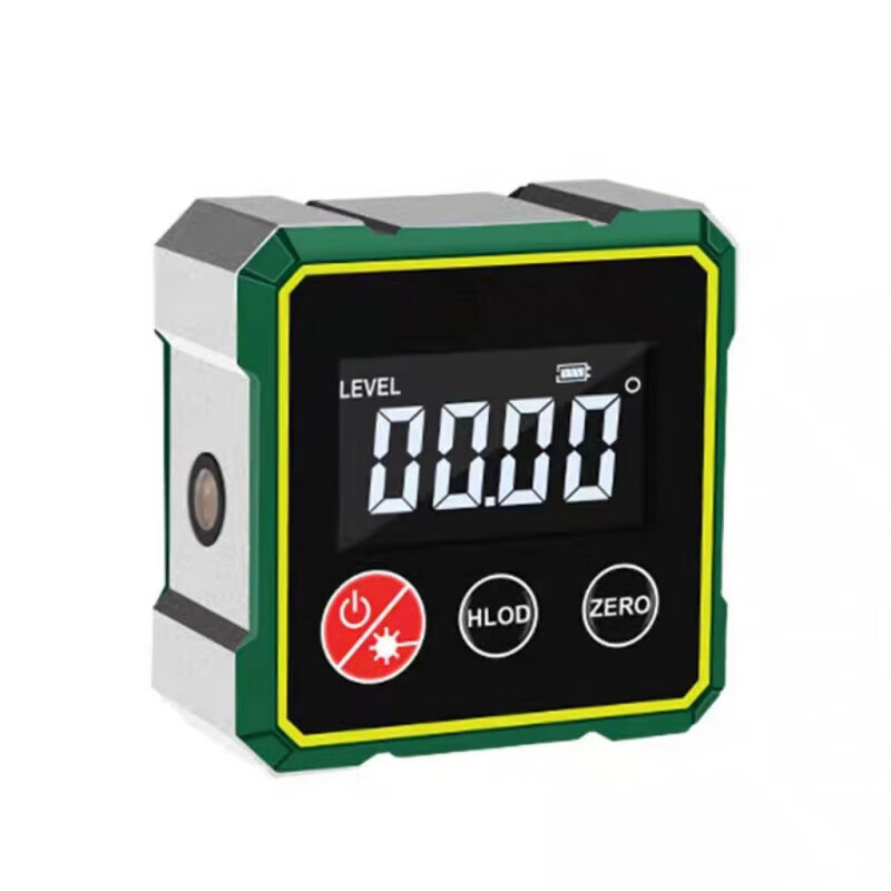 Laser digital display angle level magnetic high-precision inclinometer box slope measuring instrument electronic high-definition! Basic digital display aluminum alloy shell