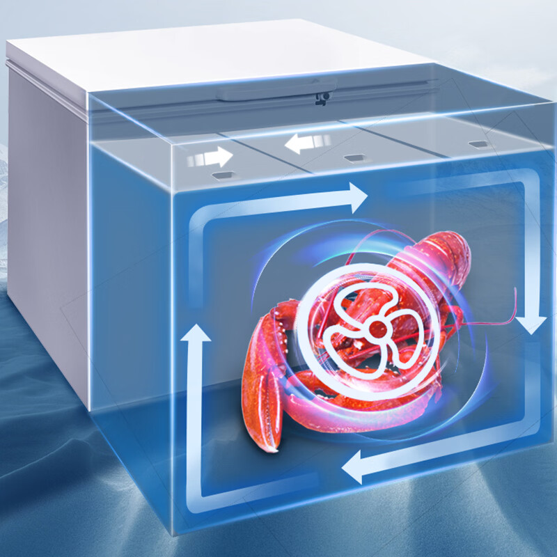 AUCMA ultra-low temperature laboratory freezer salmon tuna king crab red devil shrimp freezer sea fishing sashimi seafood cabinet cell-level cryogenic quick freezing frequency conversion 336 liters DW-60W336 336L fixed frequency