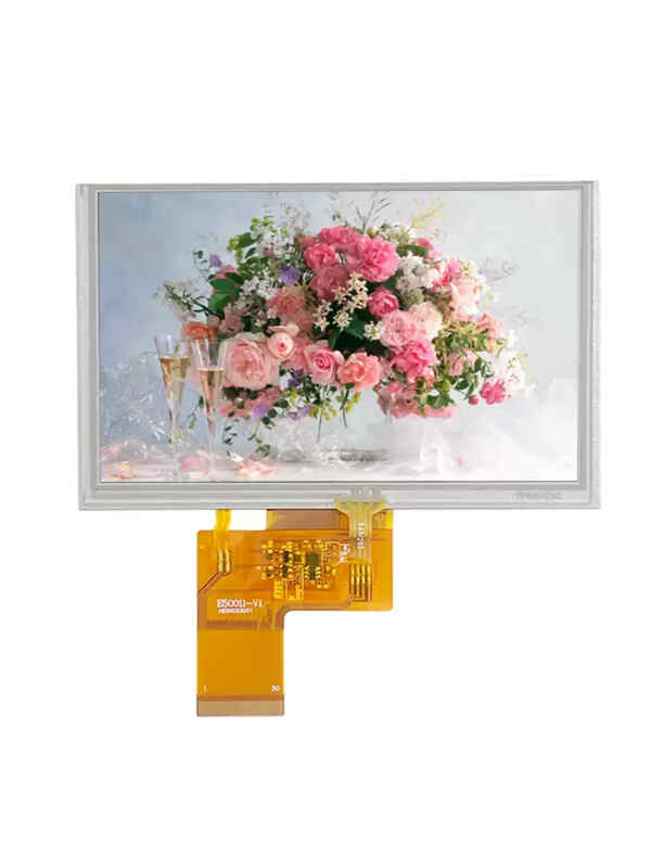 Weiyiyou 5-inch TFT LCD display HD 800*480 driver-free 40P universal RGBIPS full-view color screen GT9115-inch ESP32S3 development board module TN