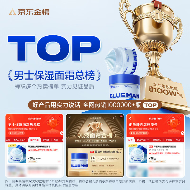 Zunlan Niacinamide Moisturizing Face Cream Men's Skin Care Products 100g Moisturizing Lotion Moisturizing Cream Face Oil Dry Skin