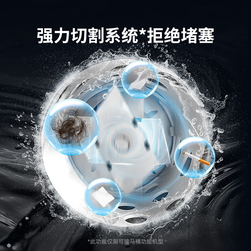 LOGN Lujin sewage lift pump basement sewage lifter sewage pump household toilet lift pump fully automatic 400-3