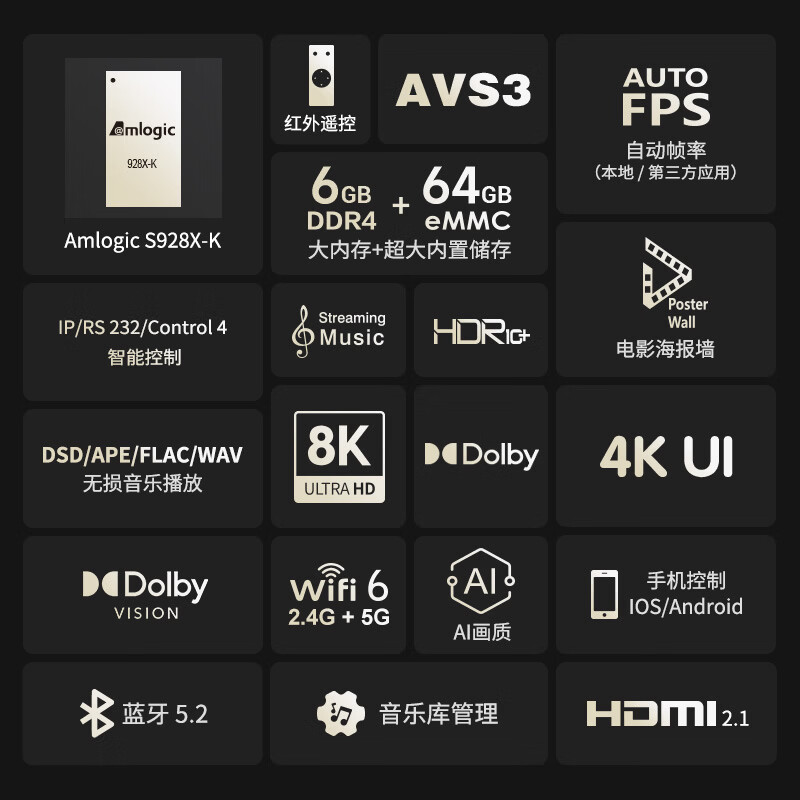 ZIDOO Z9X8K high-definition hard disk player + Sony HT-A8000 TV sound bar audio movie enthusiast set (ZIDOO Z9X8K-V12 + Sony HT-A8000)