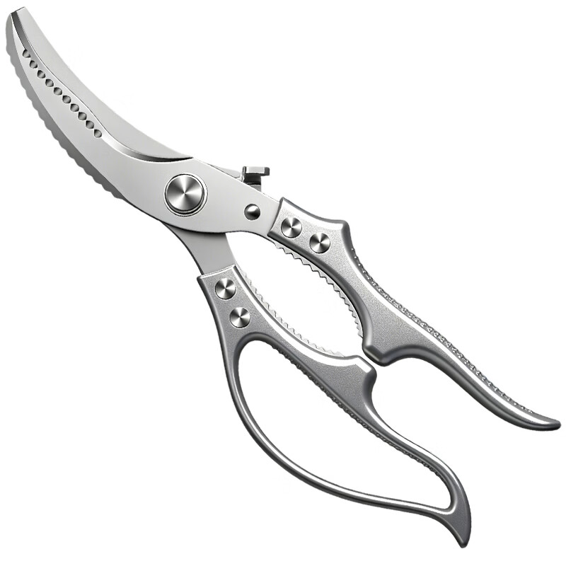 Jingkai imported steel kitchen scissors for cutting chicken, duck and goose bones, special scissors for cutting chicken bones, scissors for killing fish