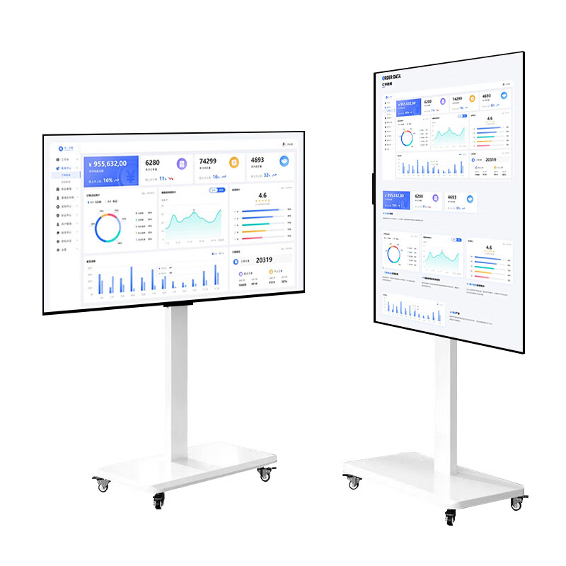 Xiaomi REDMI mobile TV live broadcast large screen conference teaching all-in-one machine 32/43/50/5565/75/85 inch game wireless projection display vibrato with goods horizontal and vertical screen 32 inches wireless projection with bracket + door installation