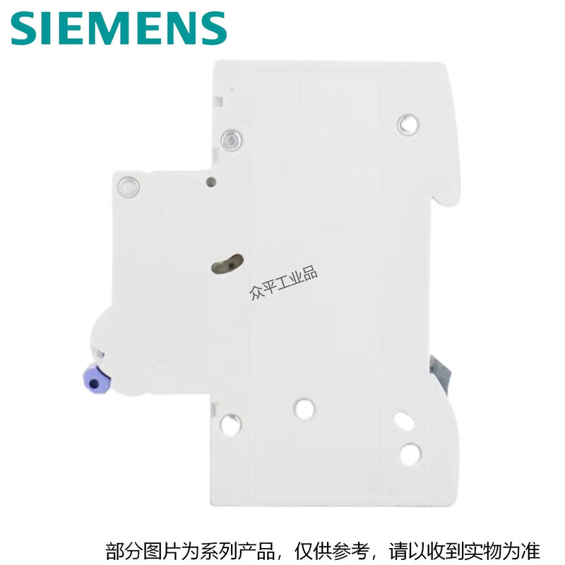 Siemens 5SM series miniature leakage protection circuit breaker A/AC leakage protection 2P 300mA 40A-100A 5SM2 5SM26226 2P 40A A Leakage current 300mA 2P