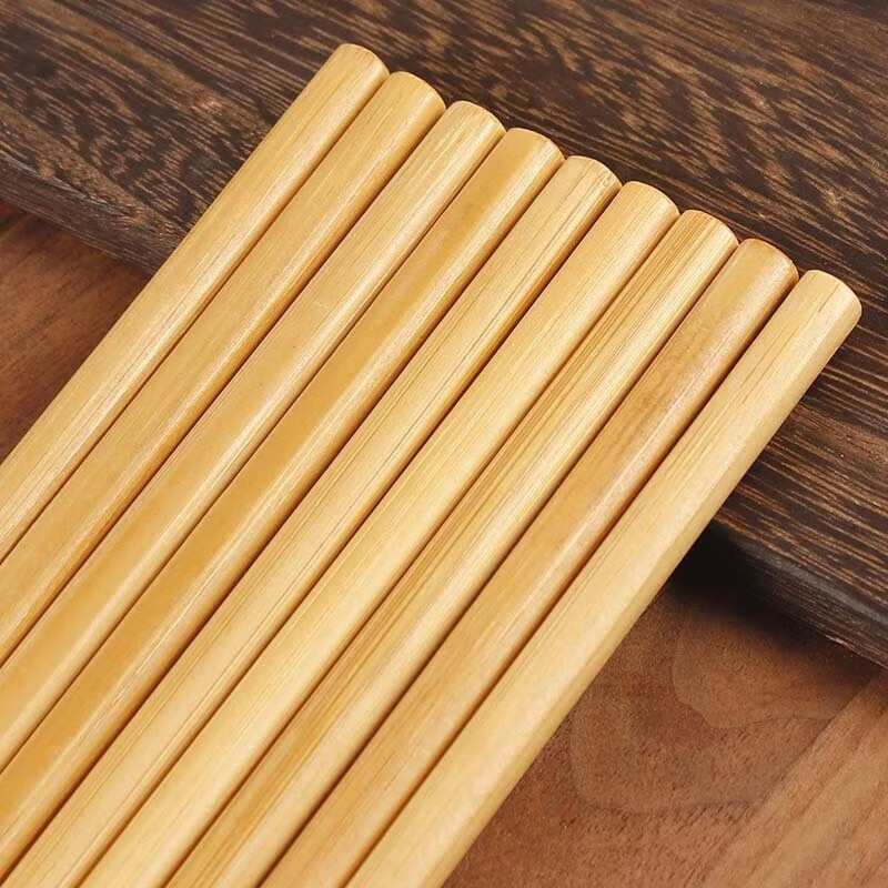 Ke Ou extended bamboo chopsticks fried dough sticks and noodles hot pot extended bamboo chopsticks unpainted and waxless bamboo chopsticks 20cm
