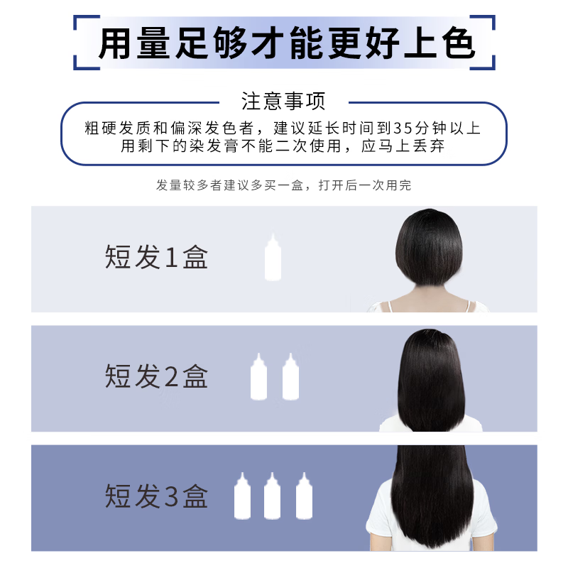 L'Oreal Zhuoyun Cream Fashion Hair Dye Cream #7.35 (Space Smoke Blue) Hair Dye Cream Hair Dye Popular Color Home Hair Dye