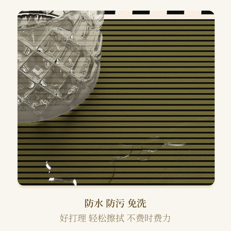 Fantasy sideboard table mat shoe cabinet TV countertop mat cover light luxury dining table high-grade anti-dirty leather tablecloth Delincia + sideboard 30 200cm