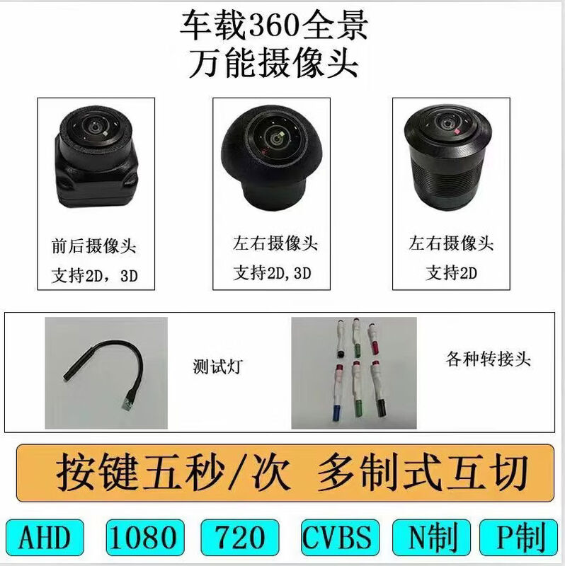 Yusenyi 360 panoramic after-sales parts match 99% of 360 panoramic 360 panoramic after-sales special 2D