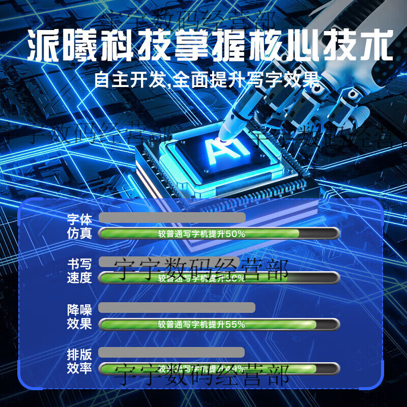 Paixi Technology Kuaibao automatic signature writing robot Autopen fills in forms and copies notes lesson plans. The second generation thousand people plant grass Internet celebrity style. Copy lesson plans the same style as Xiaohongshu.