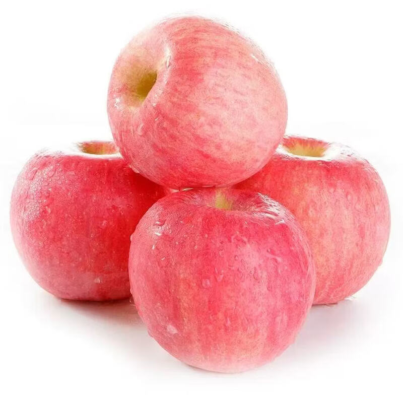 Jingxijia Authentic Red Fuji Ugly Apples Crisp and Juicy Seasonal Red Fuji Apples Fresh Apples Mixed in Multiple Warehouses Full Box of 5 Jin A+ Grade Large Fruit Fruit Diameter 75-80