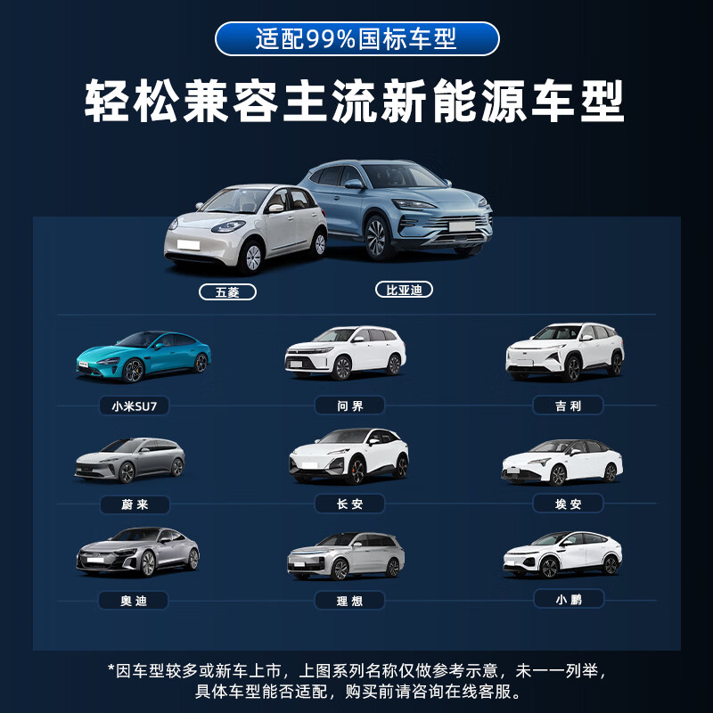 ROMADA discharge gun external plug-in cable board holder for electrical conversion to new energy vehicles suitable for BYD Geely Wuling ideal Xiaomi Tesla Yl F01 white 3 meters