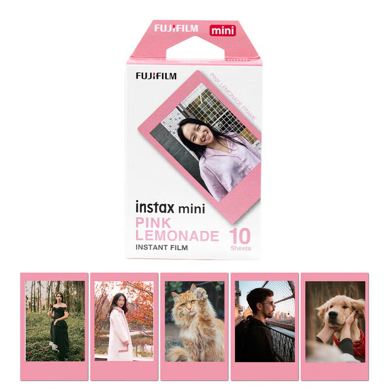 FUJIFILM Fuji Polaroid Photo Paper Pink Lemon