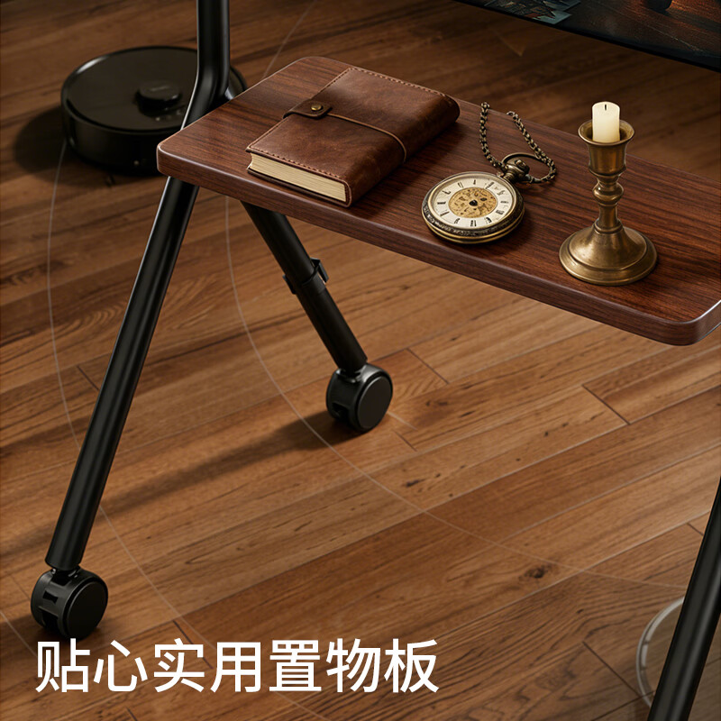 ProPre TV stand 42-75 TV art stand floor stand movable TV cabinet cabinet type TV stand suitable for Sony Huawei Skyworth Hisense TCL walnut color